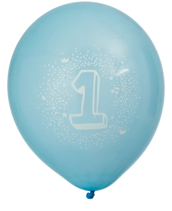 Hisab Joker Ballonger 6-pack 1 år
