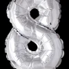 Hisab Joker Folieballong 41 cm siffra 8