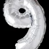 Hisab Joker Folieballong 41 cm siffra 9