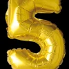 Hisab Joker Folieballong 41 cm siffra 5