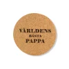 Sakligheter Glasunderlägg världens bästa pappa