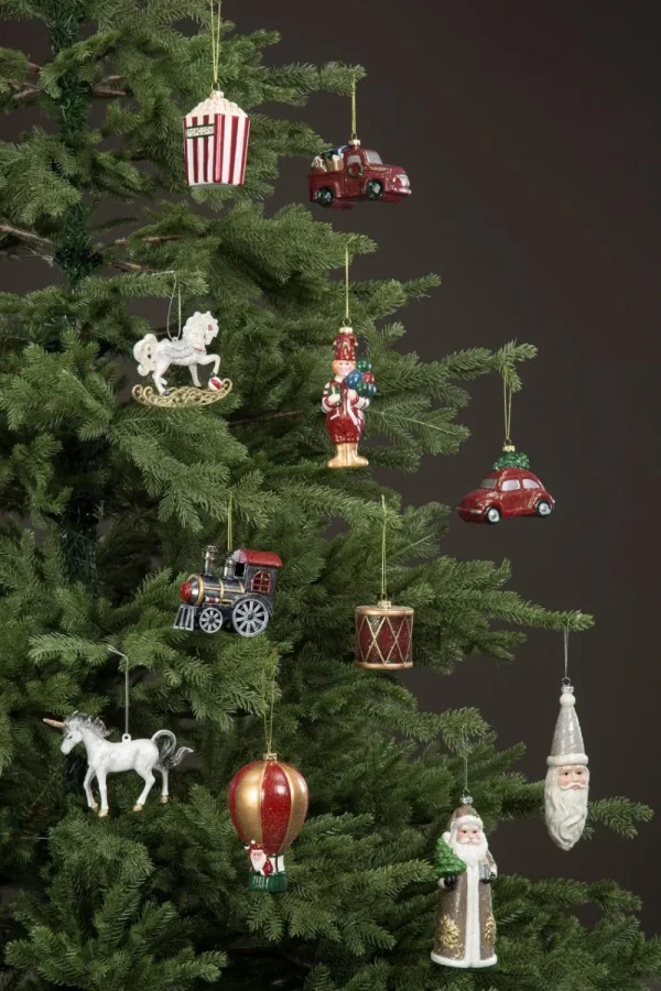 Alot Decoration Julgransdekoration bilar med last
