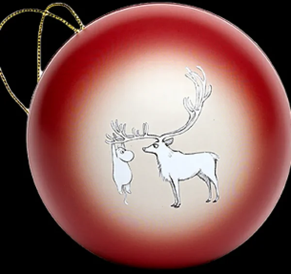 Molli Toys Julkula med Mumin i plåt
