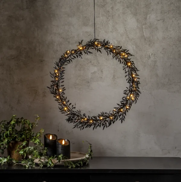 Star Trading Krans elegant - svart