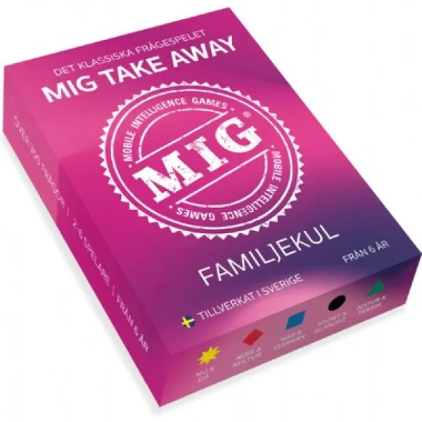 MIG-Spel MIG take away - familjekul