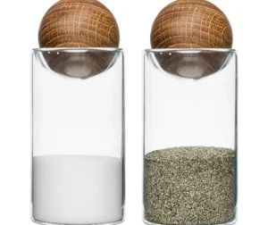 Sagaform Nature salt-/pepparströare 2-pack