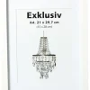Estancia Ram Exklusiv Vit 13x18 (PP 9x13)
