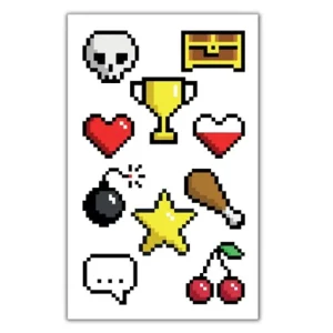 Hisab Joker Tatueringar pixel