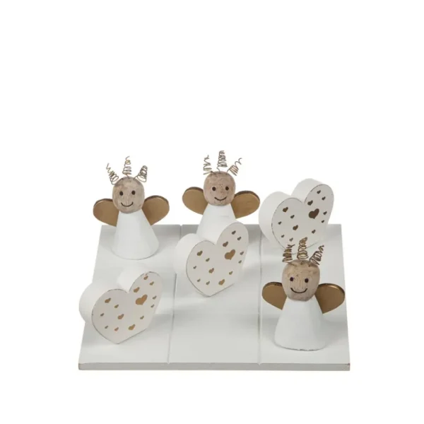 Different Design Tre i rad hjärta/gubbe